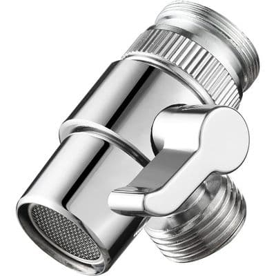 Omskifter SBA021 - Rustfrit stål - Kromfinish - Til køkken-/badeværelsesvask