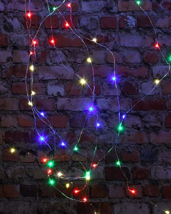 LED-flaskljusslinga, 2,2 m vattentät LED-flaskljusslinga, lämplig för