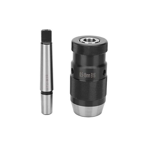 MK2-B16 Selvspændende borepatron, 0,5-16 mm, til søjleboremaskiner