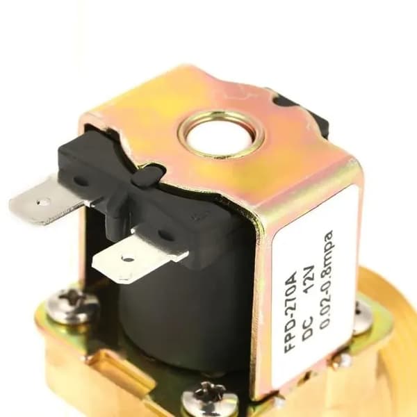 G3/4 Magnetventil - 12V DC - Messing - Normalt Lukket