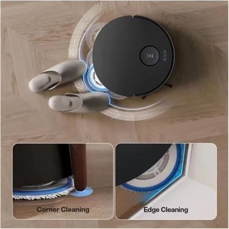 ECOVACS DEEBOT T30S Combo moppe og holder til støvsuger (2 mopper og holder)