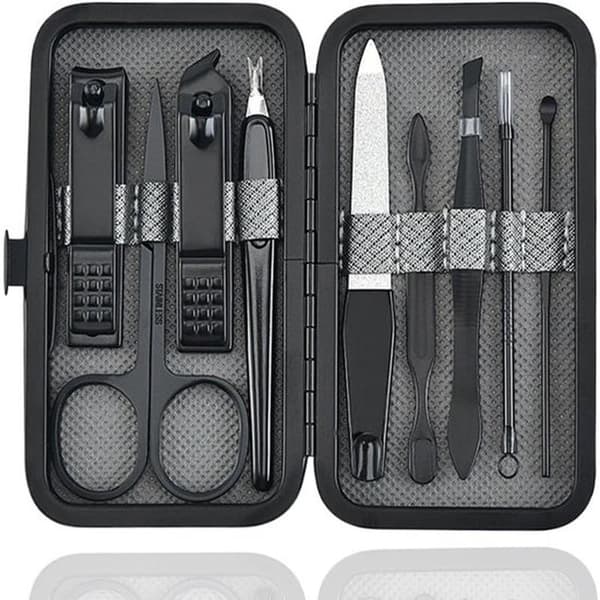 Multifunctional Nail Care Set - 9 Pieces - High-Quality Tools - Portable