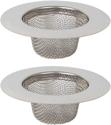 Diskbänksil i rostfritt stål - Rostfri - 2 delar - 7 cm diameter