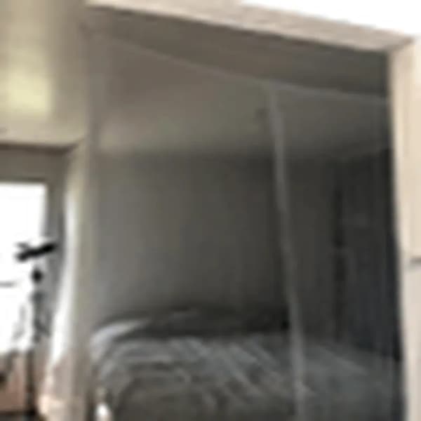 Myggnetting Baldakin - 190x210x240cm - Polyester - Hvit