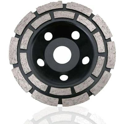 125 x 22.2 mm Diamantskive - Dobbelt Række - Universal Brug MULTI-SOCKET