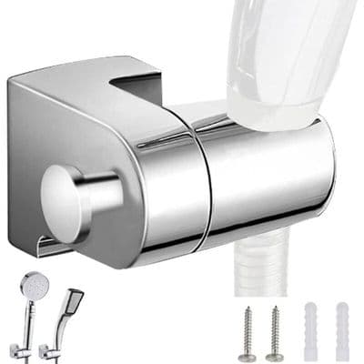 Universal Brusehovedholder - 360° Rotation - Flere Farver - Plastik