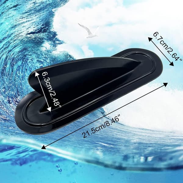 SUP-adapter, til kompressor, oppustelig brug, SUP-adapter til kompressor, SUP-ventiladapter, oppustelig med 4 gasdyser