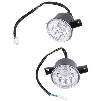 delar av 12V LED-lampor för vänster/höger framlykta, ATV, 150cc, 250cc, etc.