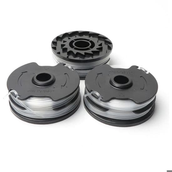 Nylontrådspoler, pakke med 4 - 1,6 mm - 4 m - Parkside-kompatibel
