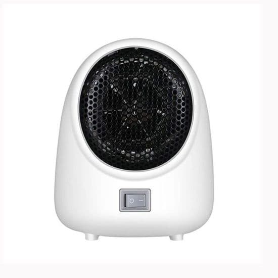 Bærbar elvarmer, bordventilator, mini hjemmevarmer, vintervarmerventilator