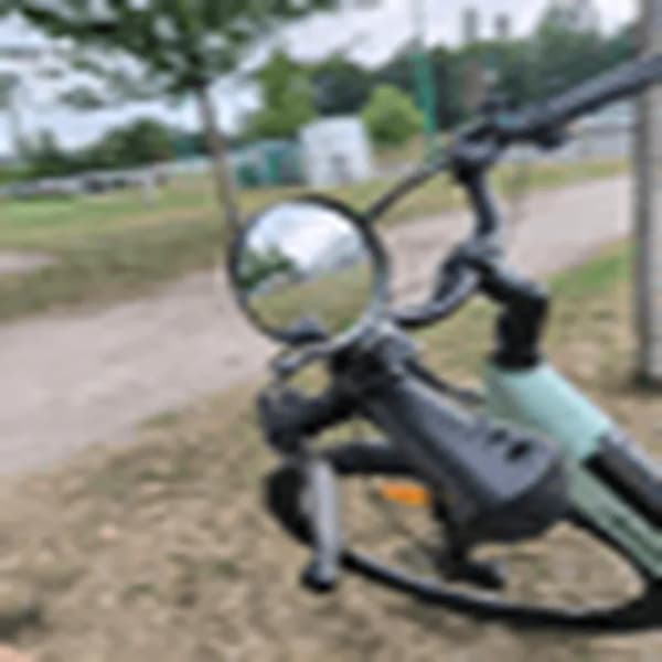 Cykelstyrsspejl - Cykelspejl - Sort