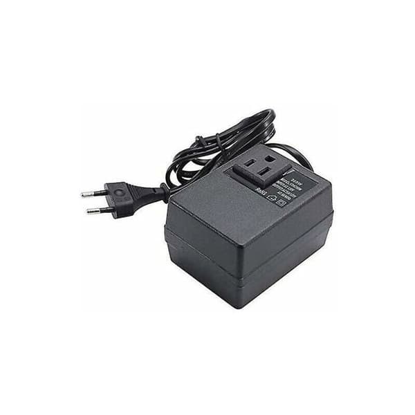 220V til 110V Transformer - 200W - Europæisk stik - Indendørs brug