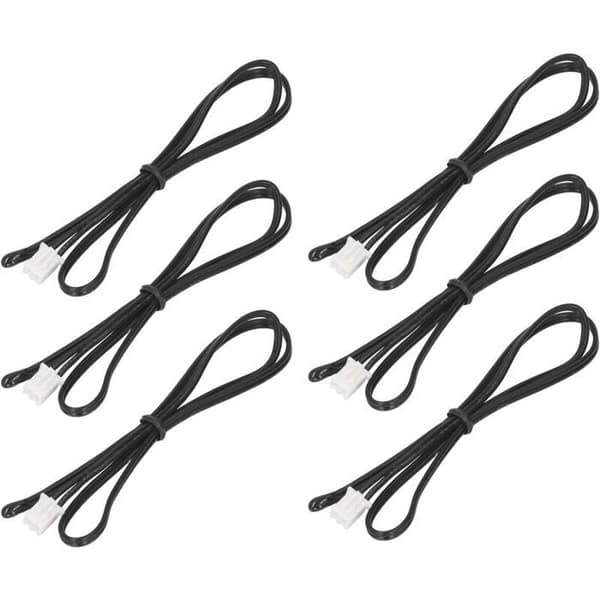 10K NTC Termistor Probe 10 Stykker Temperatursensor 10K Temperaturprobe Flerfarvet Temperatursensor