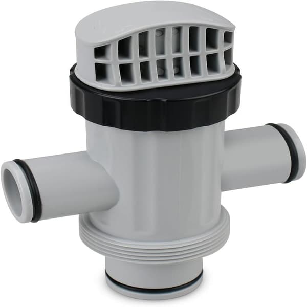 11872 Double Split Hose Plunger Valve Compatible with Intex Replacement Part for Above Ground Pool and Pool Accessories