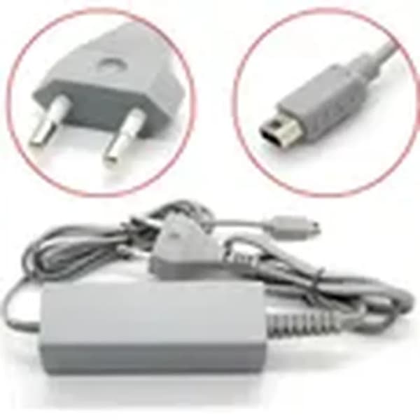 AC-adapter - Nintendo - Wii U - Kablet oplader - 4.75V 1.6A - Grå ABS