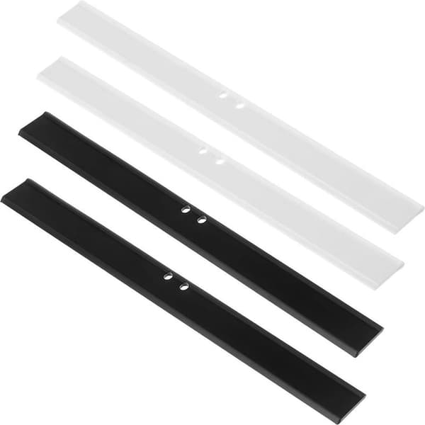 Replacement Rubber Squeegee - 25cm - Shower Squeegee - Window Squeegee - Black and White.