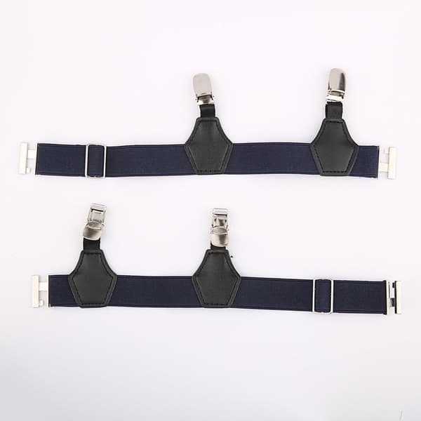Men's Socks, Adjustable, 2-Pack, Robust Clip Straps