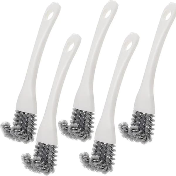 5-delt grillbørste - Hvid - Multifunktionel