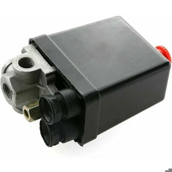 4-ports trykkbryterkontrollventil - 240V AC - 20A - 12 bar