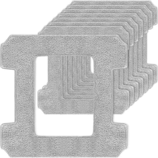 Rengjøringsputer for ECOVACS WINBOT W2/W1 Pro Vindusvaskeroboter, Mikrofiber