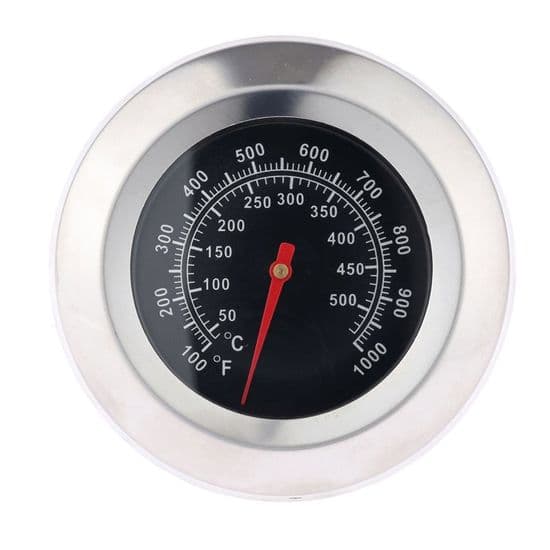 7,6 cm termometer - rostfritt stål - hög precision - 1000 °F