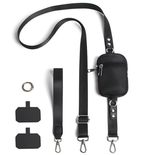 152 x 2,5 cm (inkluderer 2 pakninger) - Halsstropp - Universal mobilhalsstropp - Bærestropp - Justerbar mobilhalsstropp - For de fleste smarttelefonmodeller