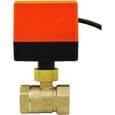 2-tie moottoroitu venttiili AC220V - DN20 - 3/4\" kierre - Metalli
