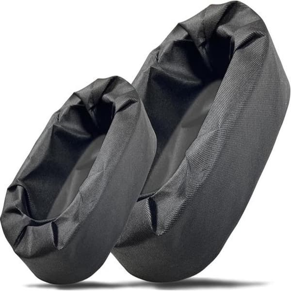 2-pack vävda flytande dammplanterare, svart oval form