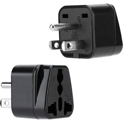 Typ B-kontaktadapter - Kompakt - Högkvalitativ plast - 2 stycken