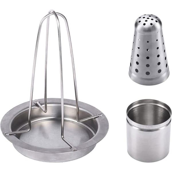 Øldåse Kyllingeholder - Premium 304 Rustfrit Stål Kyllingeholder (1 pakke)