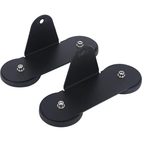 GCDN magnetiskt stöd för montering av LED-ljusramp, stark magnetisk bas sugkopp för montering av LED-ljusramp på taket, 88 mm.