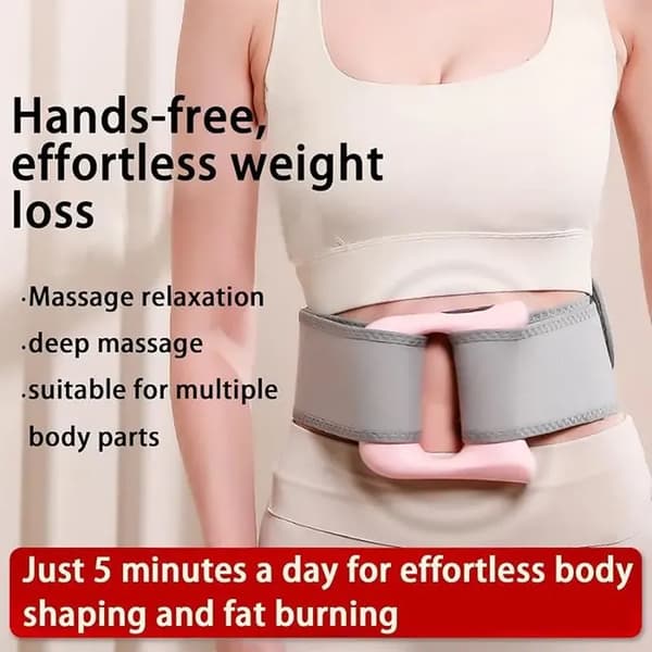 Massasjering | Multifunksjonell Fasciaring for Hele Kroppen | Ergonomisk Enhet med 3 Moduser og 5 Intensiteteter