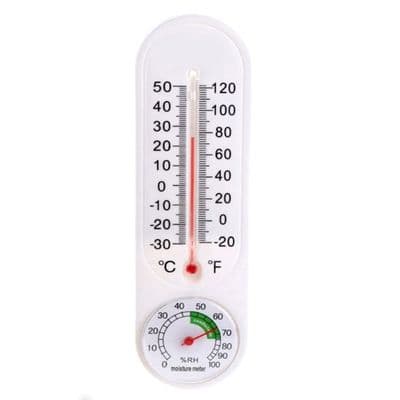 Digital termometer hygrometer - Klassisk design - Inomhusbruk - 23 cm