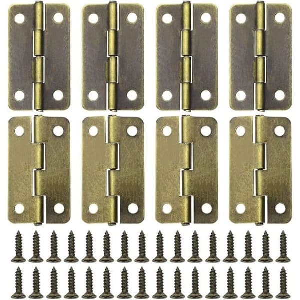 Minigangjern, 50 stk. - Retro stil - 30 x 17 mm - Bronze