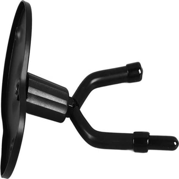 Violin Wall Hooks - Viola Hooks - Instrument Storage - With Bow Holder - Adjustable Hook Head - Black