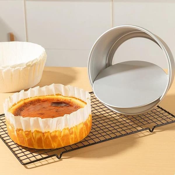 100-pak engangs bagepapir til airfryer