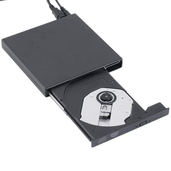Plug & Play Extern CD/DVD-enhet Spelare Läsare - USB 2.0 CD-ROM Läsare & Brännare