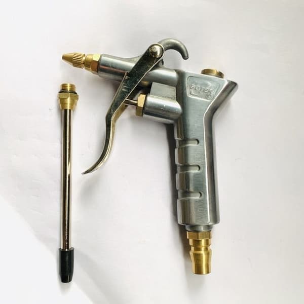 Tryckluftspistol med 1/4\" NPT och 1/4\" luftkompressortillbehör - Högtrycksanslutning