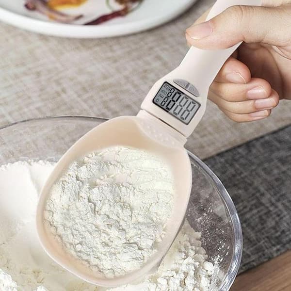 - Digital Kitchen Scale - Multifunctional Spoon Scale - LCD Display - Up to 800g - Accurate Measurements - Suitable for Cooking