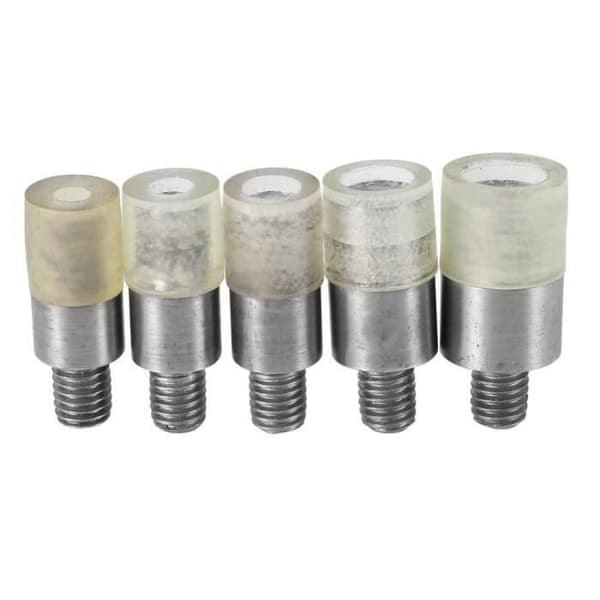 Dobbeltnitte-sæt - Nitte - 5, 6, 8, 10, 12 mm - 5 dele
