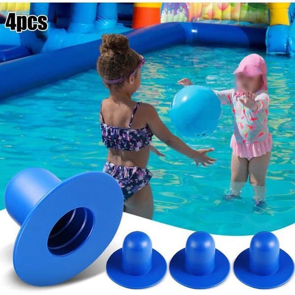 Sæt med 4 Intex-propper til poolprop, nedgravet poolfilter, filterpumpe til INTEX