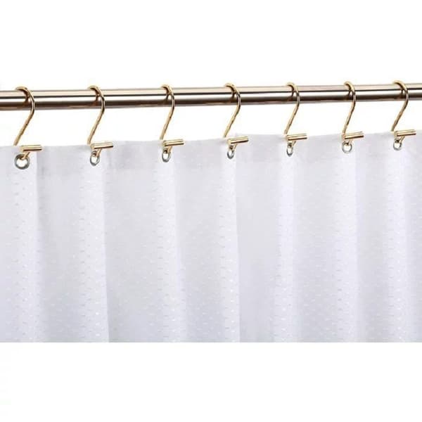 Brusekroge - 12 stk. - Rustfrit metal - Understøtter op til 20 kg - Elegant gulddesign