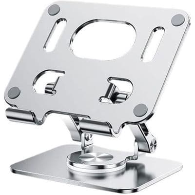 Multi-vinkel tabletstativ, 360° roterende foldbart aluminium tabletstativ, kompatibelt med 4,7\" tablets