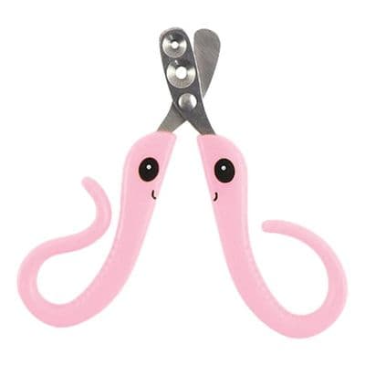 Katteklosaks - Rustfrit Stål - Pink - Bærbar