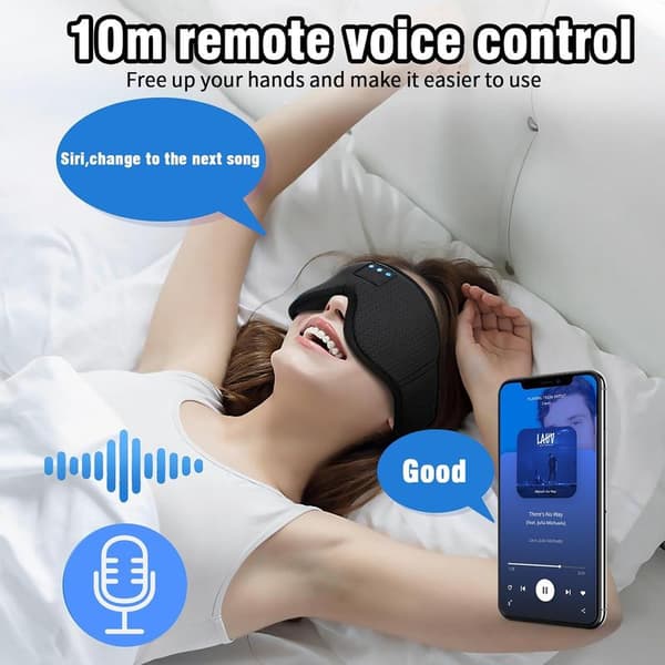 Søvnhovedtelefoner, 40 timer, Bluetooth, bløde hovedtelefoner, usynlige søvnhovedtelefoner, Bluetooth 5.3, søvnhovedtelefoner med 24 dB støjisolering