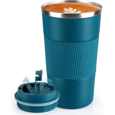510 ml isoleret krus - rustfrit stål - flere farver - moderne design