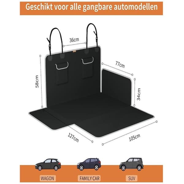 Bagasjebeskytter for hund