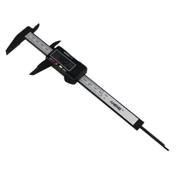 Mikrometer C07DC5 150 mm LCD-skärm Kolfiber
