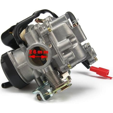 CVK26 Erstatningskarburator til GY6 150cc 200cc 250cc ATV Scooter