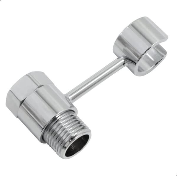 Dusjhodeholder, Håndholdt Dusjhodefeste, 20 mm Tilkobling, Universell Dørmutter, 360° Justerbar, Veggmontert Dusjhode for Baderom